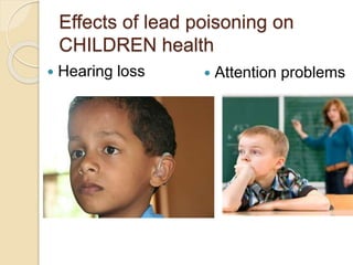 Реферат: The Effects Of Lead Poison On Children